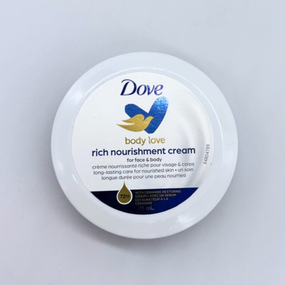 DOVE BODY LOVE RICH NOURISHMENT ORIGINAL CREAM 75 ML