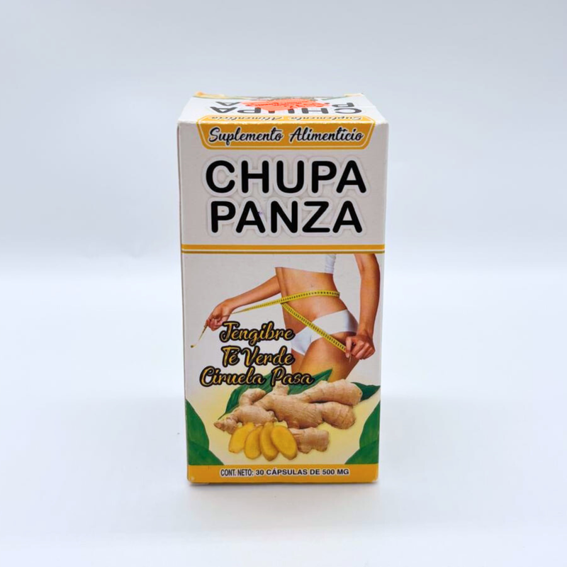 CHUPA PANZA C/JENGIBRE, TE VERDE Y CIRUELA PASA 30 CAP