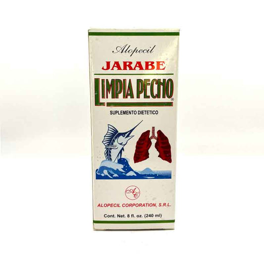 JARABE LIMPIA PECHO SUPLEMENTO DIETETICO 8 OZ