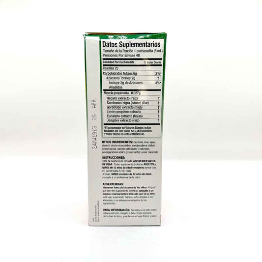 MIEL DE BRONCO Y PROPÓLEO 8 OZ