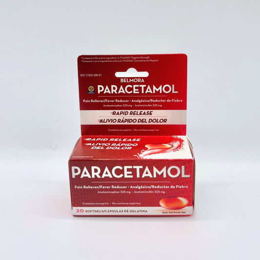 PARACETAMOL ALLIVIO RAPIDO DOLOR 20 SOF