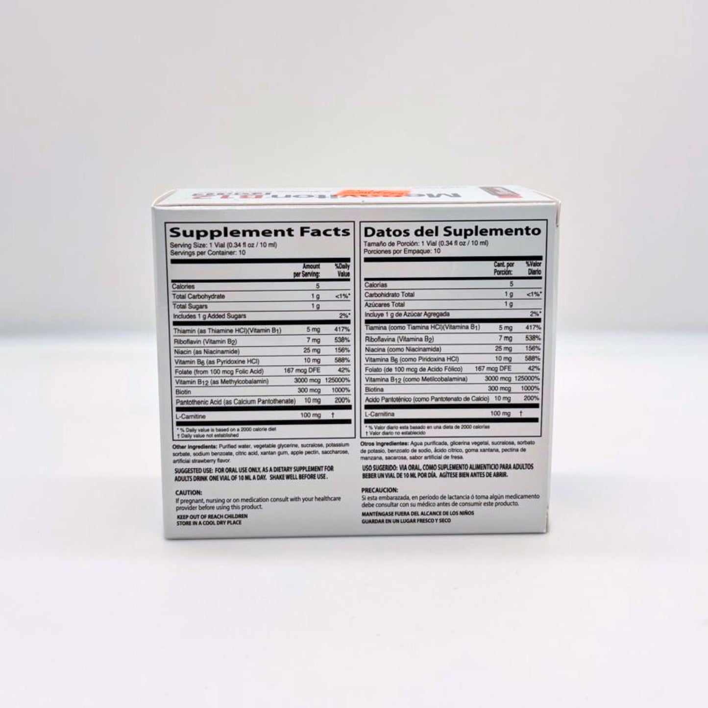MEGAVITON FORTE B12  10 VIAL 3.38oz