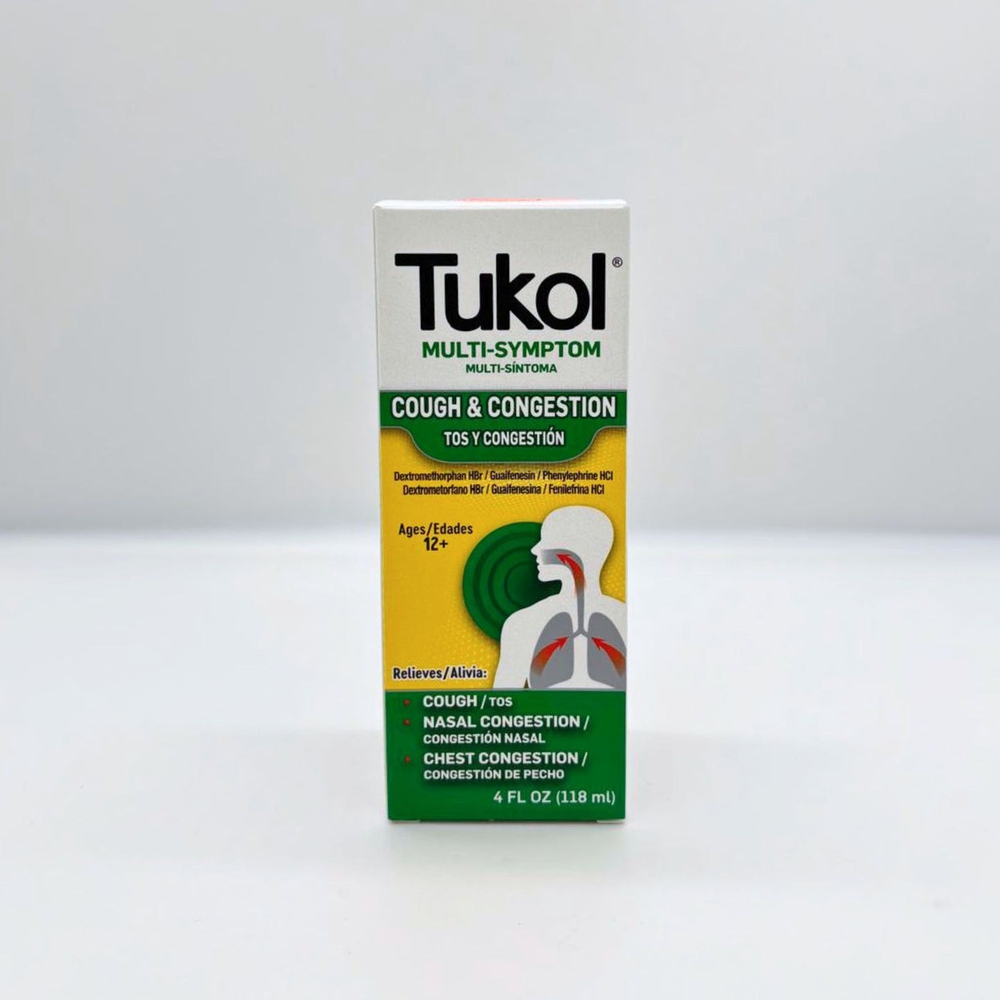 TUKOL MULTI-SYNPTOM  4 OZ VERDE