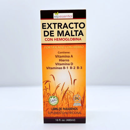 EXTRACTO DE MALTA CON HEMOGLOBINA 16 OZ