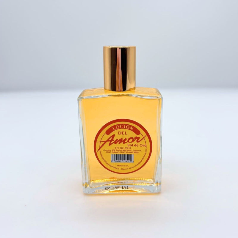 SOL DE ORO LOCION DE AMOR 2 OZ