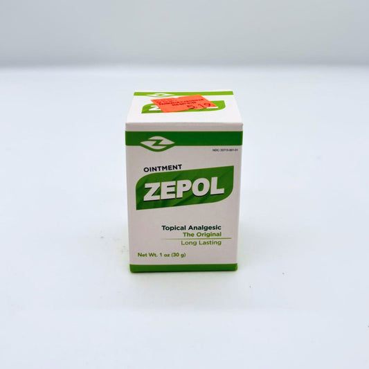 Ungüento analgésico tópico Zepol 1 oz