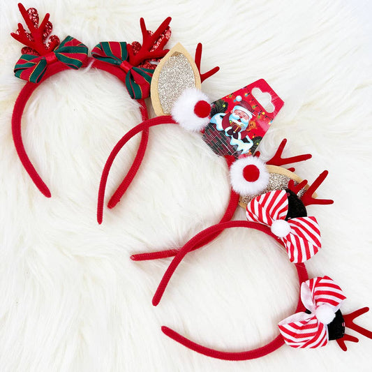 Deer Antlers Christmas Headband