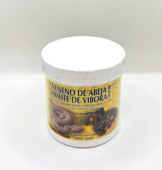 VENENO DE ABEJA ACEITE DE VIBORA 5.29 OZ
