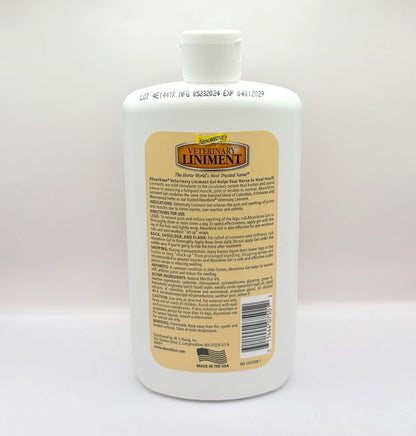 VETERINARY LINIMENT GEL 12 OZ