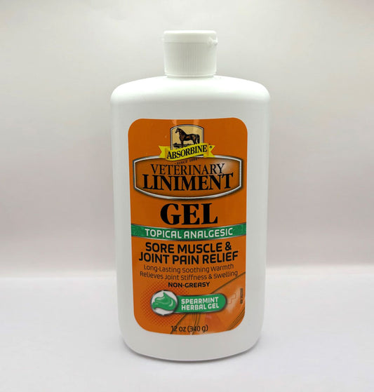 VETERINARY LINIMENT GEL 12 OZ