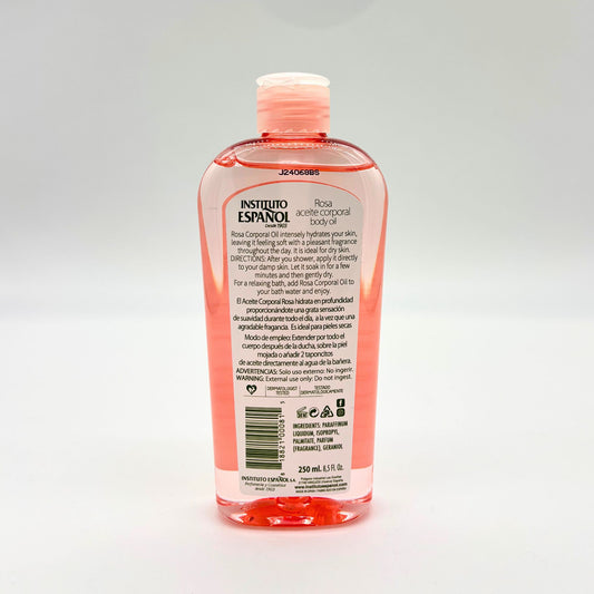 ACEITE CORPORAL ROSA DEL INSTITUTO ESPAÑOL