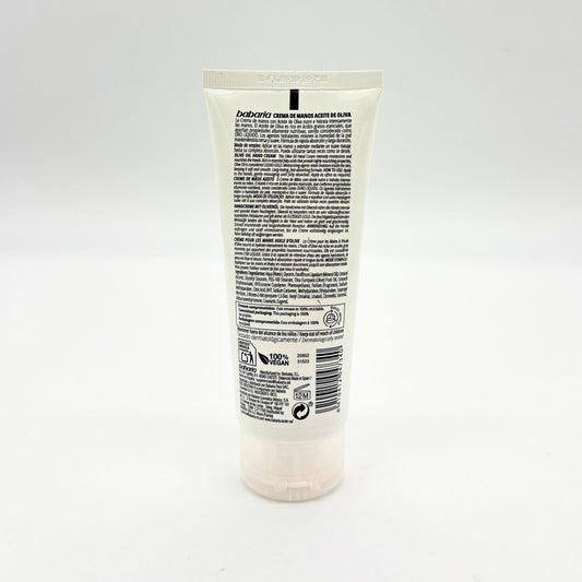 BABARIA CREMA DE MANOS ACEITE OLIVA 2.5 OZ