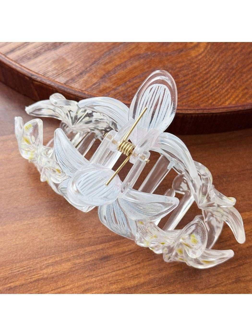 Beau - Candy Color Flower Hair Claw Clip