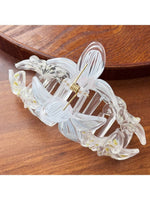 Beau - Candy Color Flower Hair Claw Clip