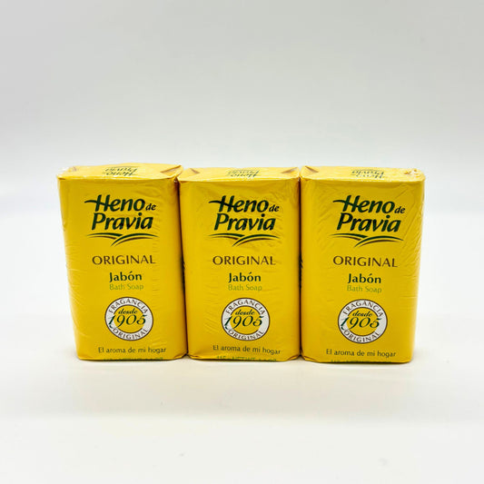 HENO DE PRAVIA ORIGINAL BAR SOAP PACK OF 3