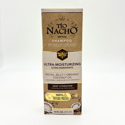 Champú de aceite de coco TIO NACHO 14 onzas líquidas