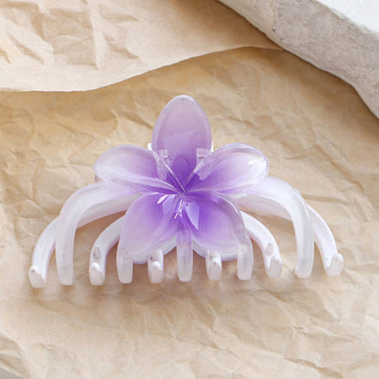 PLUMERIA LARGE FLOWER CLAW CLIP