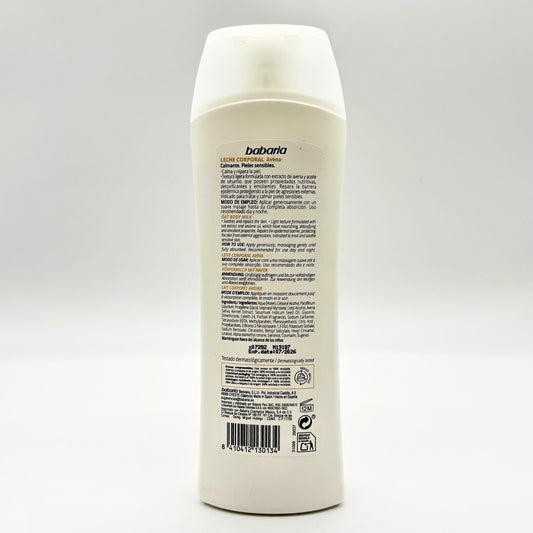 BABARIA AVENA BODY MILK 13.5 OZ