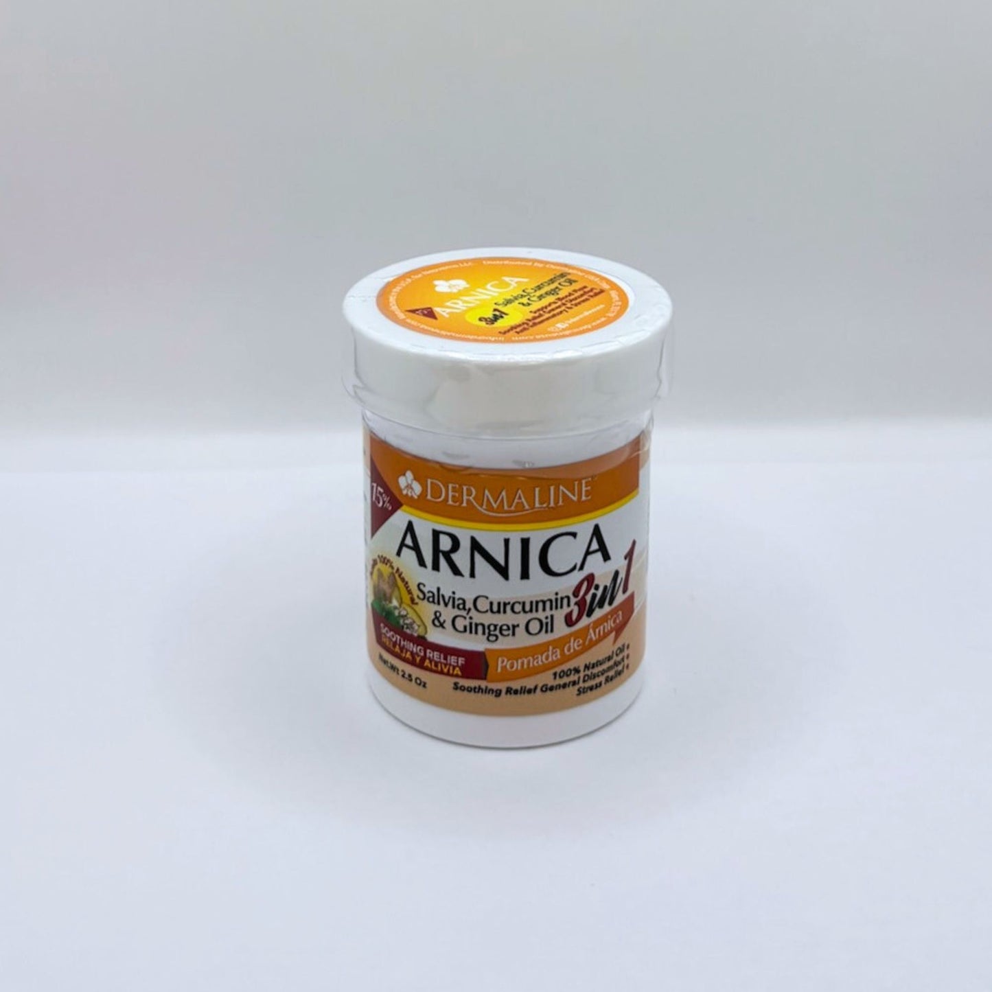 DERMALINE ARNICA SALVIA, CURCUMIN & GINGER 2.5 OZ