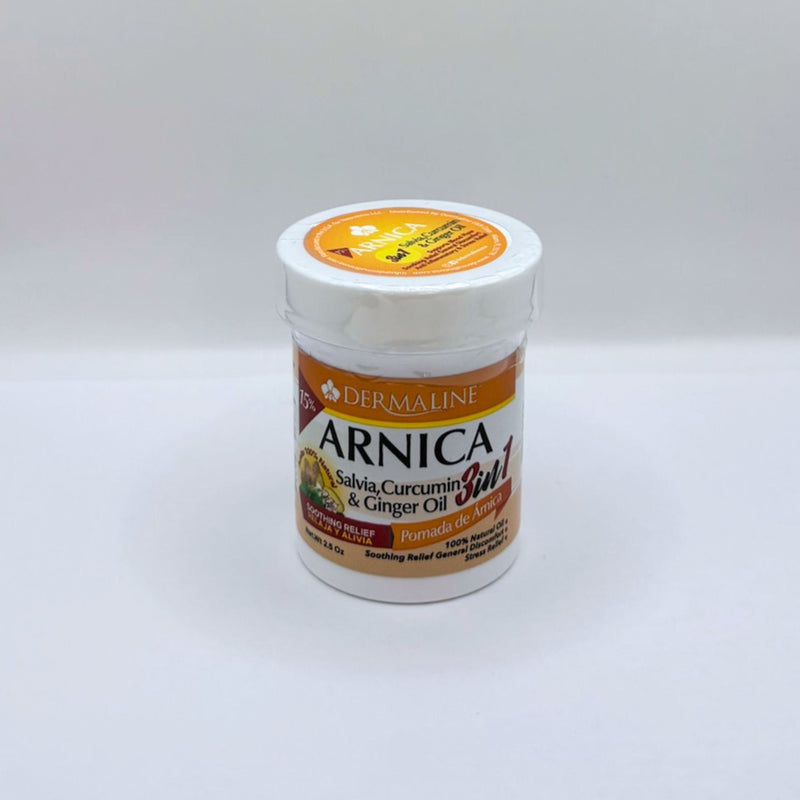 DERMALINE ARNICA SALVIA, CURCUMIN & GINGER 2.5 OZ