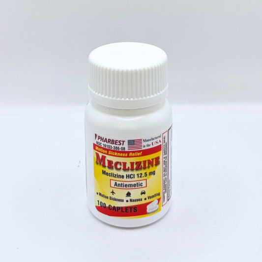 Comprimido de meclizina 12,5 mg sin receta