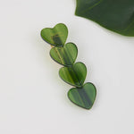 Acetate Heart Hair Clip, Eco-Friendly