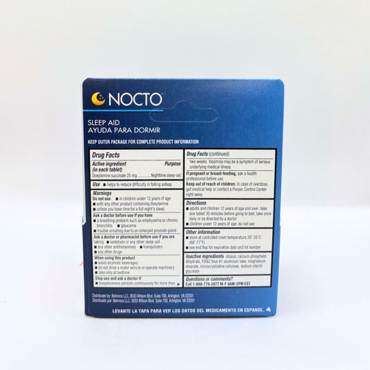 NOCTO SLEEP AYUDA AYUDA PARA DORMIR 24 TB