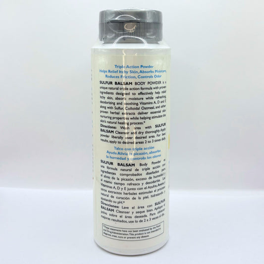 DR. ROBAINA SULFUR BALSAM BODY POWDER 5.5 OZ