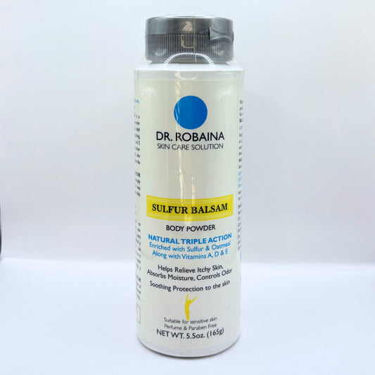 DR. ROBAINA SULFUR BALSAM BODY POWDER 5.5 OZ