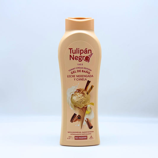 TULIPAN NEGRO GEL BANO LECHE CANELA 21.9 OZ