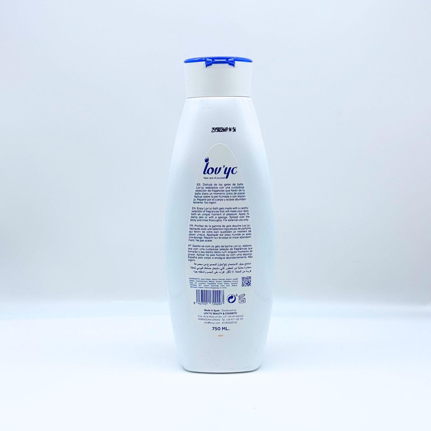 LOV'YC GEL DE BAÑO RELAJANTE