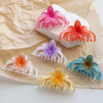PLUMERIA LARGE FLOWER CLAW CLIP