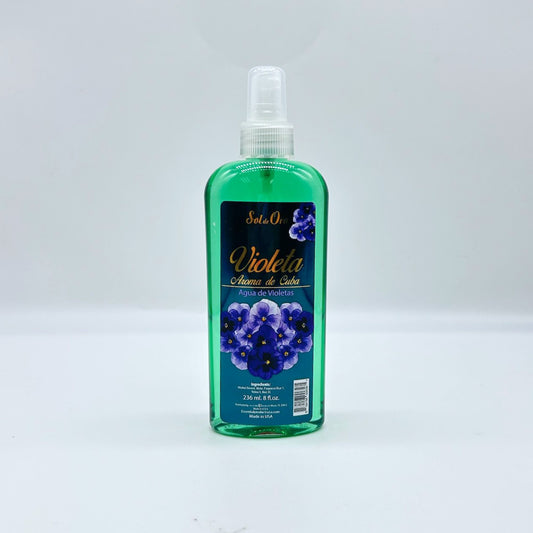 SOL DE ORO VIOLETA VERDE AROMA CUBA 8 OZ