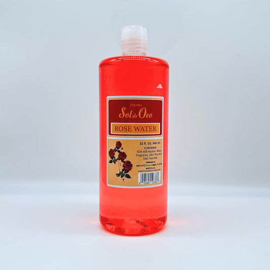 SOL DE ORO ROSE WATER 32 OZ