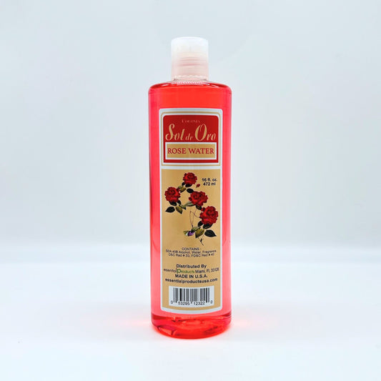 SOL DE ORO ROSE WATER 16 OZ