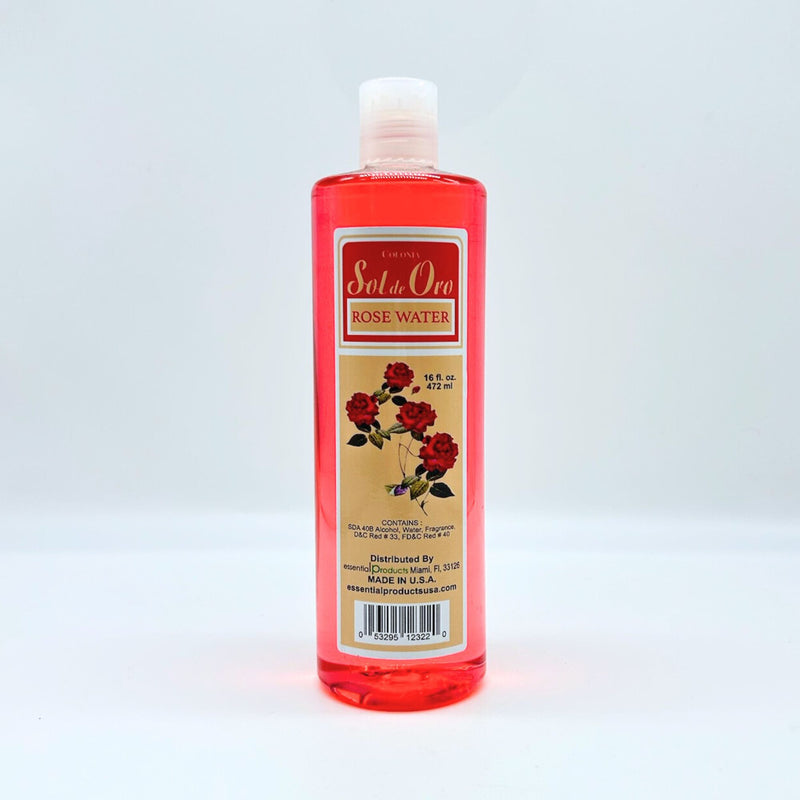 SOL DE ORO ROSE WATER 16 OZ
