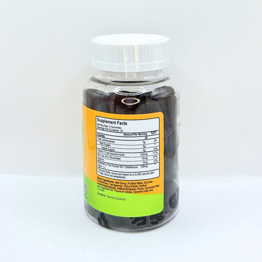 ALFA ELDERBERRY PLUS C -ZINC GUMMIES