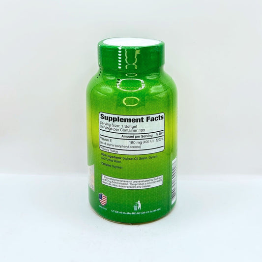 ALFA VITAMIN E 400 IU 100 SOFG