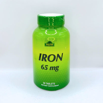 ALFA IRON 65 MG 60 TB