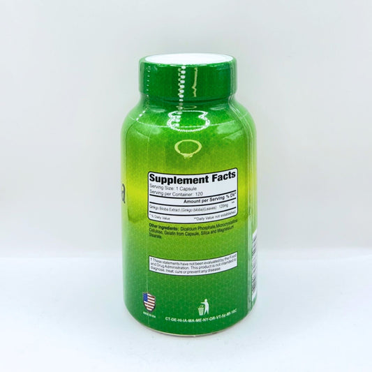 GINKGO BILOBA 120 MG 120 CAP