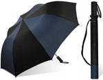 56" Folding Two-Person Automatic Umbrella in Assorted Combos
