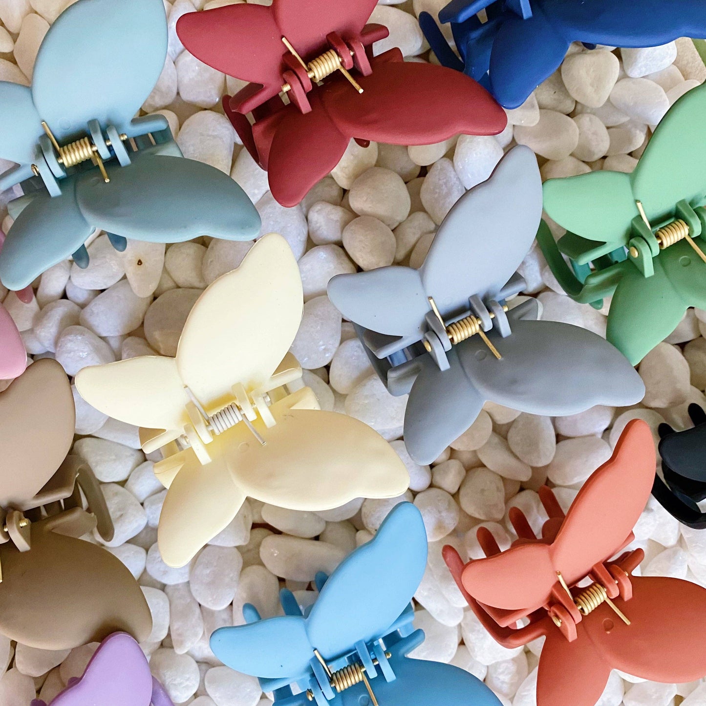 TRIO SET BUTTERFLY CLIPS