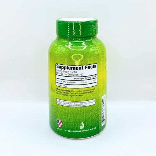 ALFA ZINC GLUCONATE 200 MG 100 TB