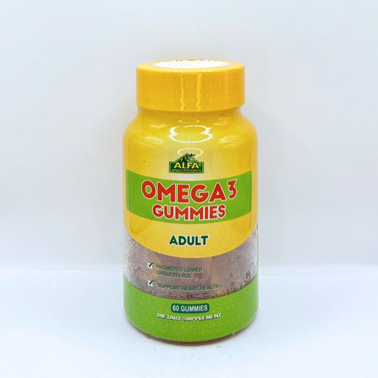ALFA OMEGA3 ADULT 60 GUMMIES