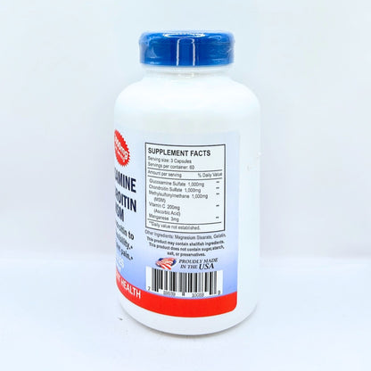 GLUCOSAMINE CHONDROITIN PLUS MSM180CAPS