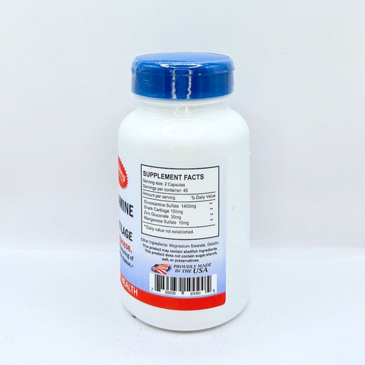 GLUCOSAMINA MÁS CONDROITINA 90 CÁPSULAS 2000MG