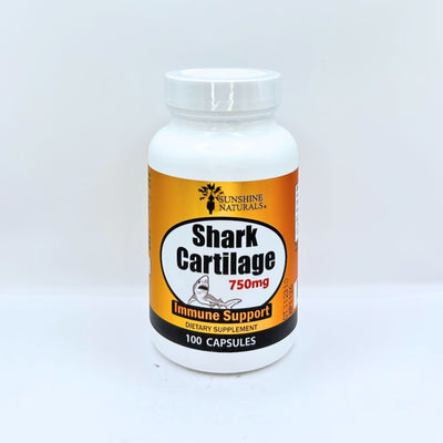 Cartílago de tiburón 750 mg 100 cápsulas
