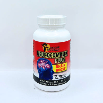 SUNSHINE NAT. NEUROCOMPLEX PLUS ENERGÍA CEREBRAL 100 COMPRIMIDOS