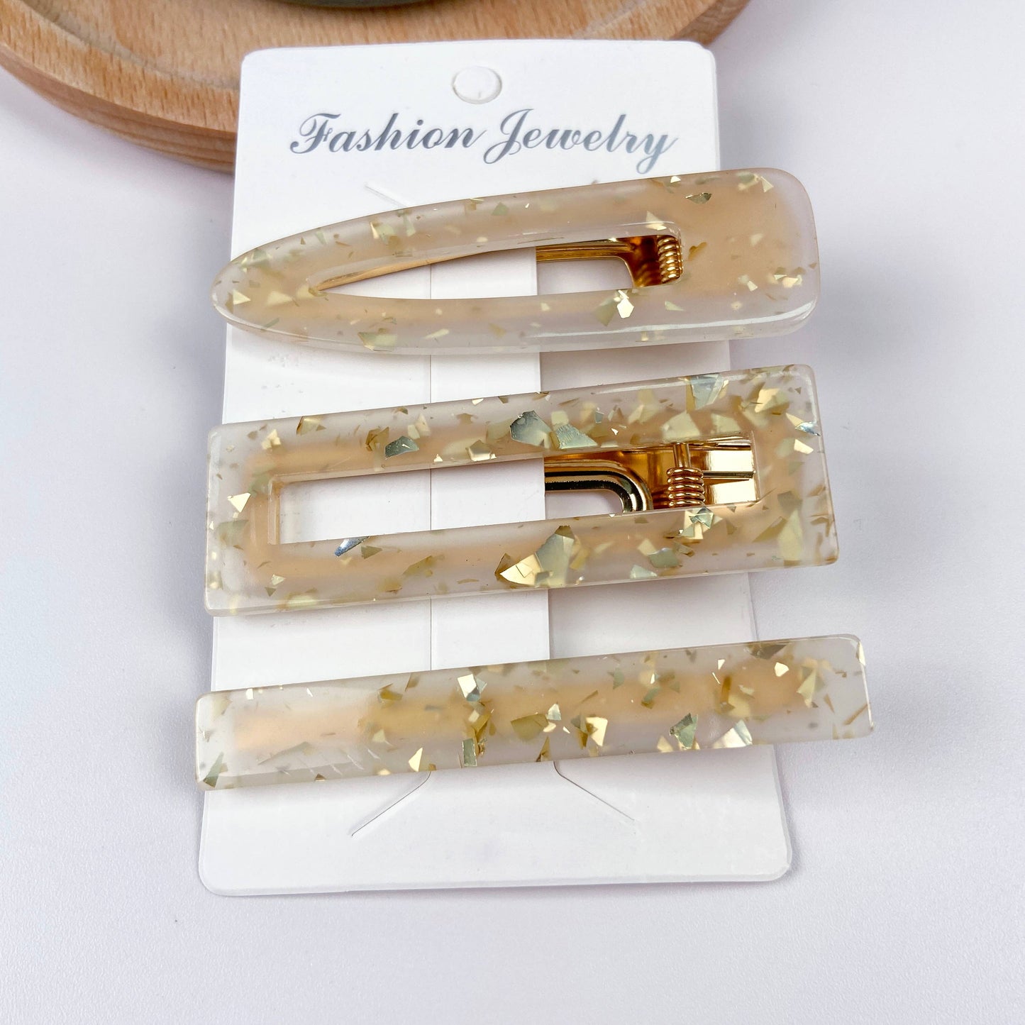 3 pcs colorful candy bangs hair clip