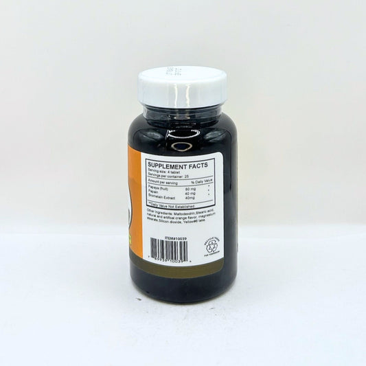 ENZIMAS DE PAPAYA 100 TABLETAS